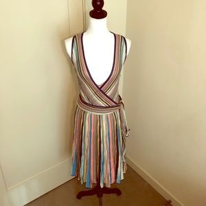 Missoni Striped Pleated Dress